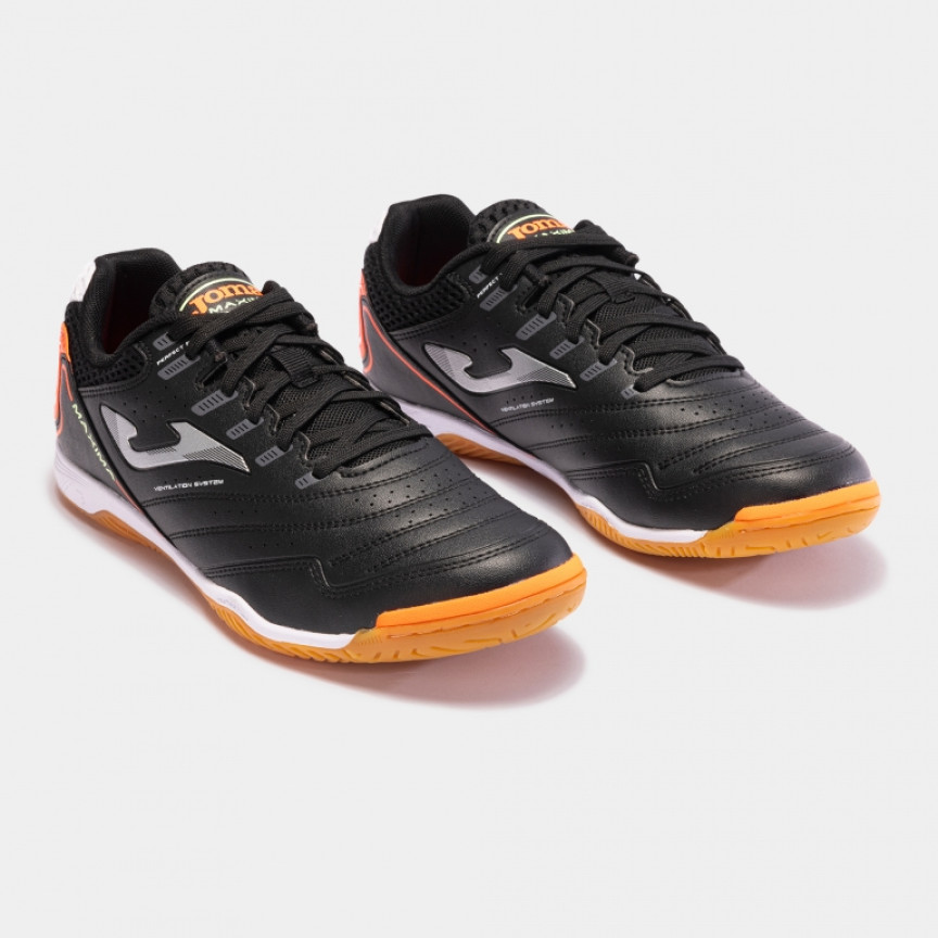 Футзалки JOMA чорно-оранжеві MAXIMA MAXS2301IN Футзалки JOMA чорно-оранжеві MAXIMA MAXS2301IN