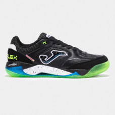 Кросівки для футзалу чорні Joma TOP FLEX PLUS TOUW2501IN