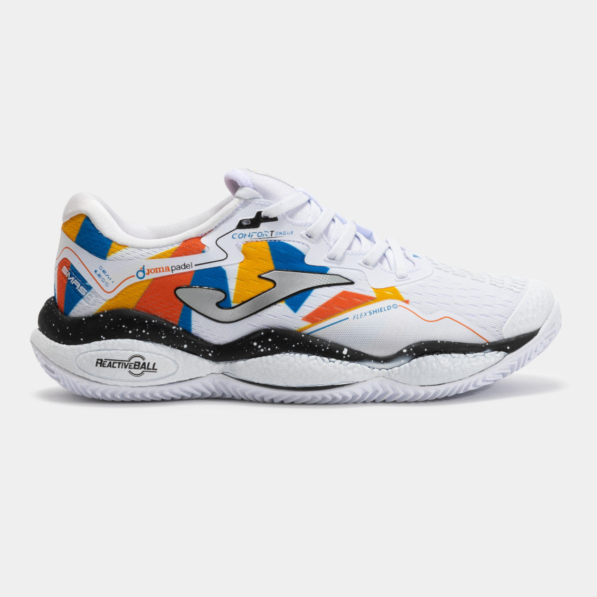 Кросівки чоловічі Joma SMASH біло-помаранчеві TSMAW2532C Кросівки чоловічі Joma SMASH біло-помаранчеві TSMAW2532C